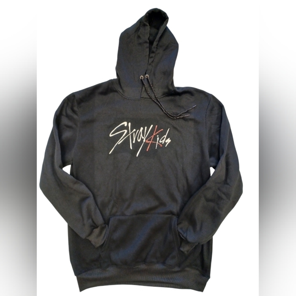 Stray Kids EUC Black Hoodie L/S Kangaroo Size XXXL - Picture 5 of 7